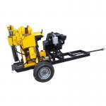200m Depth Hydraulic Small Borehole Drilling Rig Mutil Functional Drilling Machine With 20HP Diesel Engine for sale