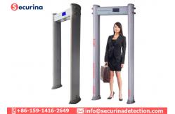 China AC100V~240V Metal Detector Walk Through Gate With 300 Grades Sensitivity Level supplier