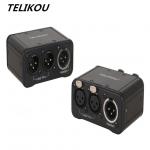 Audio &Amp; TX-6M XLR CANON Video Box Splitter 3-XLR Extender, Six Male for sale