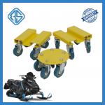 3 Pieces Drivable Snowmobile Caster Dolly  Strap-On Silicone Wheels for sale