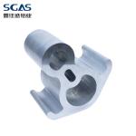 Customized 6082 Industrial Aluminium Profile Safety Aerial Work Hook Aluminum Descender for sale