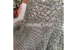 China 12 Mm Stainless Steel Ring Mesh Space Curtain supplier