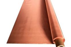 China 100% Pure Copper Woven Wire Mesh Cloth 250mm Mesh OEM ODM supplier