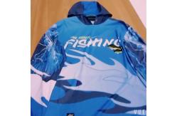 China Long Sleeve Custom Fishing Jerseys Lightweighted High Elasticity Keep Warm supplier