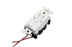 China Tamper Resistant 15A GFCI Electrical Outlet With LED Indicator supplier