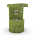 Custom Mail Collection Box Rotational Molding Plastic Temporary Storage Box for sale