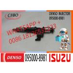 100% Neutral Diesel Fuel Injector Common Rail Injector 095000-8981 8-98167556-1 for sale