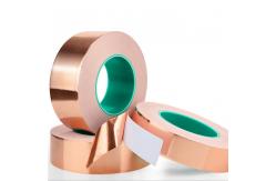 China 3m Electrically Conductive Tape Sticky Copper For EMI Shielding Paper Circuits supplier