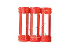 China API Hinged Straight Positive Casing Centralizer With Flat Bottom supplier