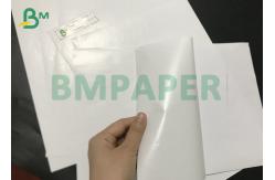China 80g 120g thick Cast Coated Self Adhesive High Gloss Sticker Paper Sheets supplier