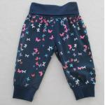 Cotton Jersey Baby Boy Dress Pants All Over Print Rib High Waistband for sale
