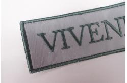 China Maker Custom Logo Embroidered Badge Applique Flower Patches For Clothing supplier