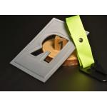 Reflective TPU Material Debossed Logo Hang tags Custom Clothing Labels for sale