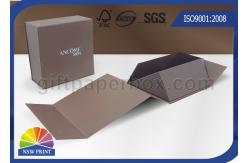 China Logo Printing Art Paper Gift / Watch Packaging Boxes , Foldable Packaging Paper Box supplier