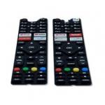 TV Remote Control 20 to 80 Shore A Custom Silicone Rubber Keypads