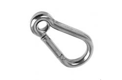 China DIN5299 A Stainless Steel Snap Hook With Eyelet M4x40 To M13x160 supplier