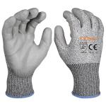 PU Coated Anti-cut Construction Cut-protection Level 5 Work Safety Protection Spearfishing Anti Cut Gloves for sale