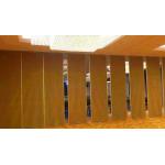 Sound Insulation Movable Track Folding Sliding Partition Wall Easy Operated for sale