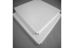 China 1.0mm Thickness Aluminum Metal Ceiling Moisture Resistant Snap In Ceiling Tiles supplier