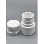 Round Fat 30ml Plastic Pill Bottles With Cap For Medical Industrial Packaging for sale