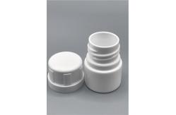 China Round Fat 30ml Plastic Pill Bottles With Cap For Medical Industrial Packaging supplier