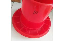 China Plastic Bucket Feeding System PE Poultry Feeder Drinker supplier
