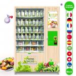 Fresh Healthy Salad Vegetables Fruit Combo Vending Machine For Fruits And Healthy Food for sale
