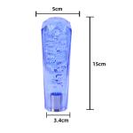 Craft Resin Shift Knob Purple Blue Crystal Shift Knob 248g