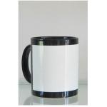 Sublimation Black Flower Blank Mug for sale