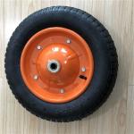 3.00-8 Pneumatic Wheelbarrow Wheel 360mm Rubber Trolley Wheels Pneumatic for sale
