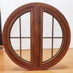 Residential Aluminum Circle Windows Commercial Round Upvc Window Customized for sale