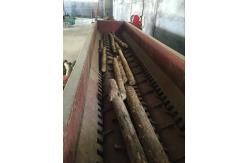 China L6000mm Tree Debarking Machine Industrial Log Debarker 8TPH-15TPH supplier