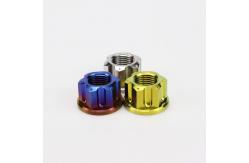 China DIN6923 Titanium Flange Nut Hexagon Nut With Flange for Automobile supplier