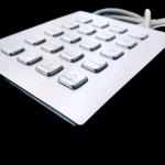 Kiosk 20 Stretched Keys Industrial Metal Keyboard With USB Interface for sale