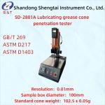 Manual Grease Cone Penetration Tester ASTM D217 Time Error ＜± 0.1s Lift Stroke 0-70mm for sale