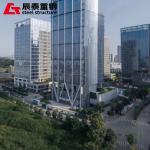 Strong Weather Resistance Steel Frame Office Fast Install Good Thermal Insulation for sale