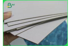 China 2mm Clay Coated Board White One Side Grey Back Board In Sheet supplier
