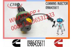 China Engineering Machinery QSK19 Truck Engine System Accessories 0986435614 Diesel Fuel Injector supplier