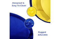 China Collapsible Dog Travel Bowls Portable Pet Water Bowls With Zipper supplier