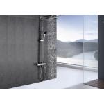 China Chrome Polished Custom Shower Systems Adjustable Height Easy To Use ROVATE for sale