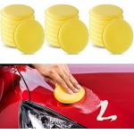 4 Inch Wax Foam Applicator Pad 24 Pieces For Car Polishing And Waxing for sale