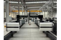 China Gantry Type Fiber Laser Cutting CNC Machine supplier