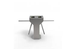 China Double Tripod Turnstile Gate Dual Lane Stainless Steel Mechanical Access Control supplier