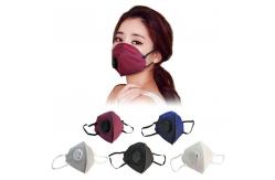 China Perfect Fitting Folding FFP2 Mask / Skin Friendly FFP2 Respirator Mask supplier