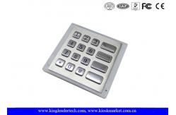 China Panel - Mount Backlit Metal Keypad , customizable waterproof keypad dust - proof supplier