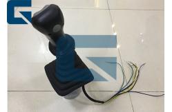 China Durable Excavator Accessories Joystick / Manipulation Handle Control Assy With 4 Buttons supplier