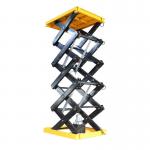 Double Cylinder Scissor Lift Platform 5m 1000kg Electric Scissor Lift Table for sale