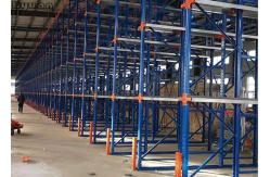 China Steel Drive In Pallet Racking Warehouse Metal Storage Rack Powder Coated supplier