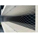 Hanging Safety 25*25mm Wire Rope Mesh Net Flexibility Anti Acid for sale