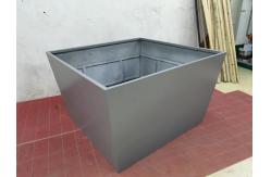 China Customized Fiberglass Flower Pots Oem / Odm For Home Decor supplier